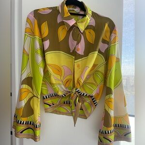 Pucci inspired blouse